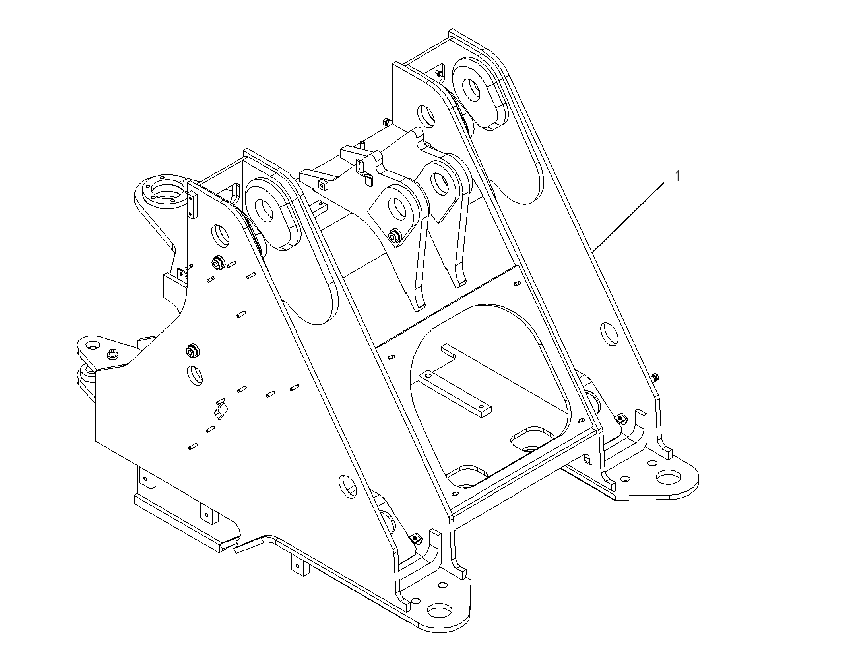 FRAME AS-LOADER 0700222 CAT
