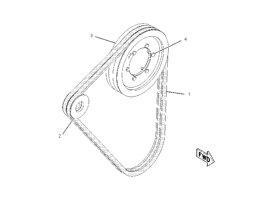 PULLEY GP-FAN & ALT DRIVE 1693533 CAT