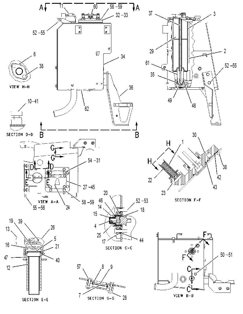 Бак с фильтром гидравлический 1431451 CAT