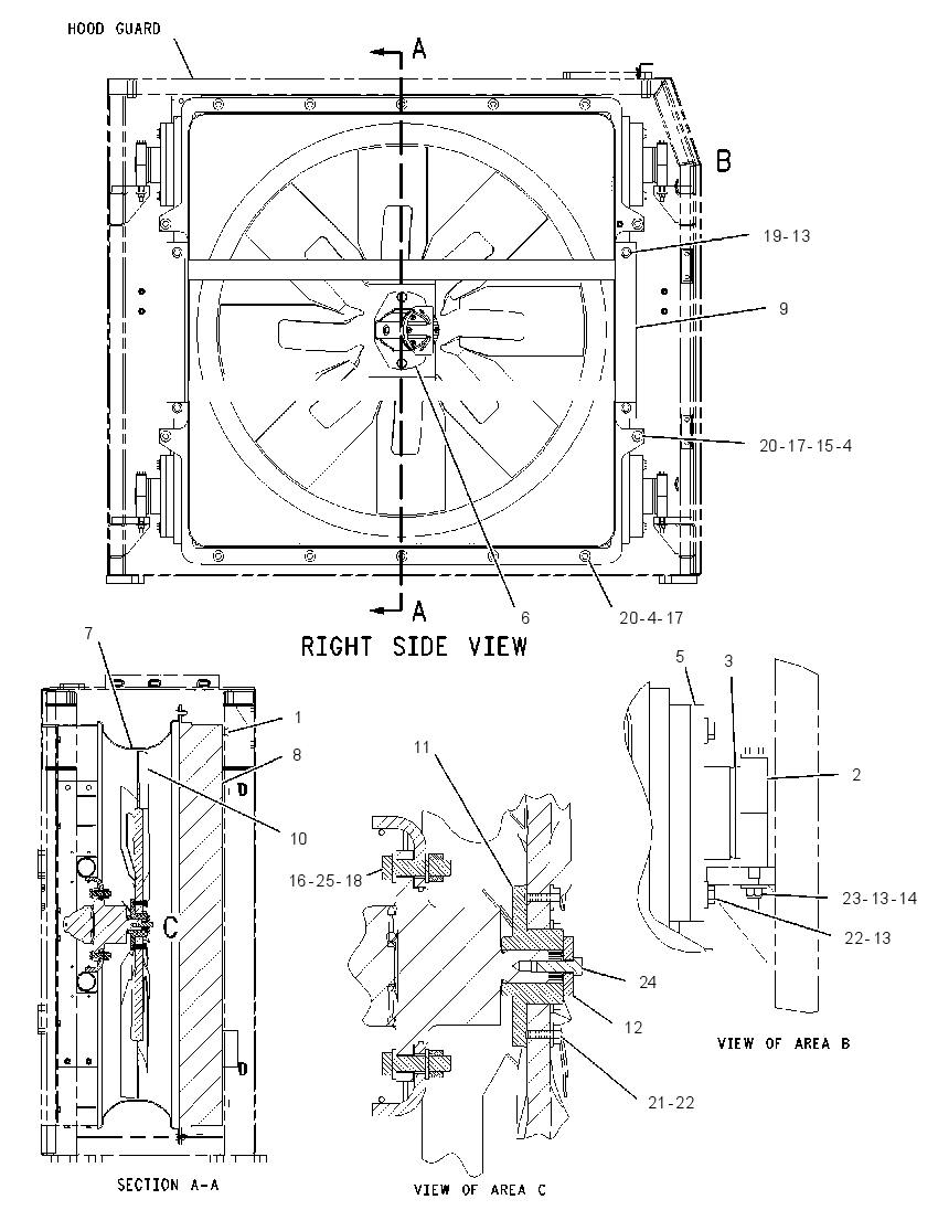 COOLER & MTG GP-HYDRAULIC OIL 1685261 CAT