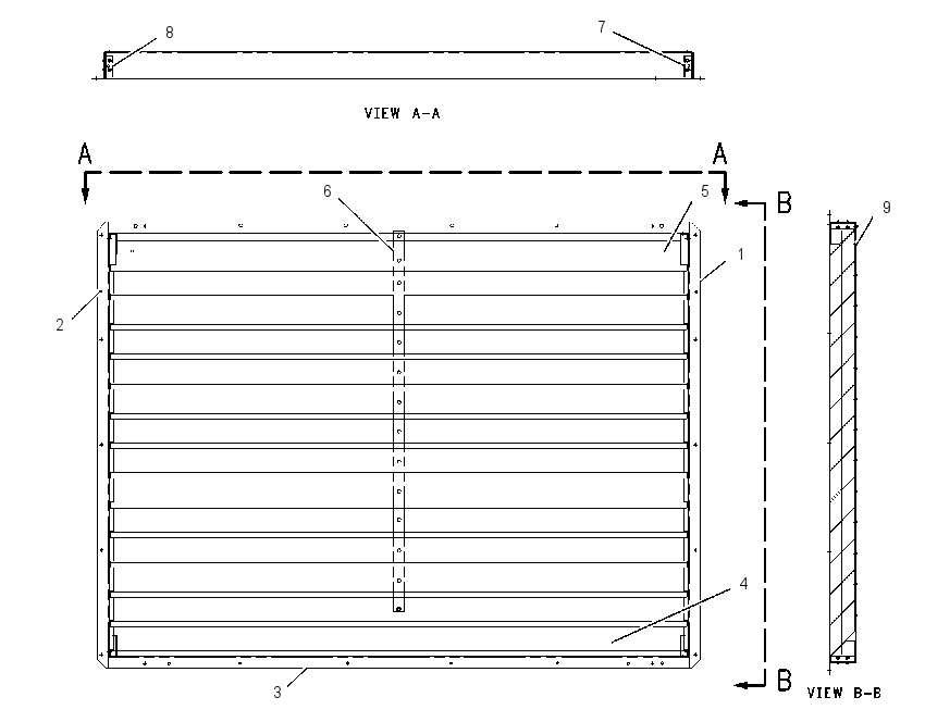 LOUVER AS 1679135 CAT
