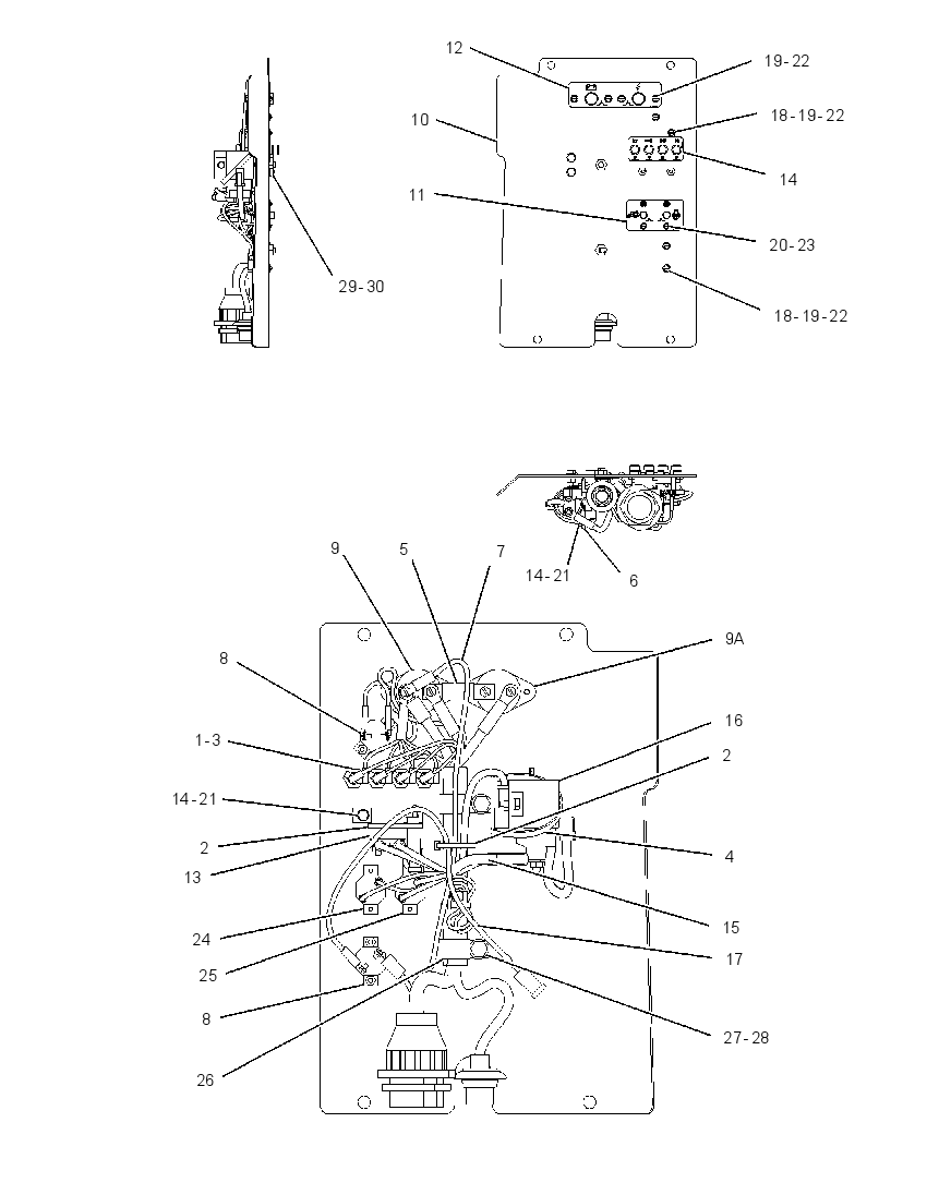 WIRING GP-RELAY PANEL 0700337 CAT
