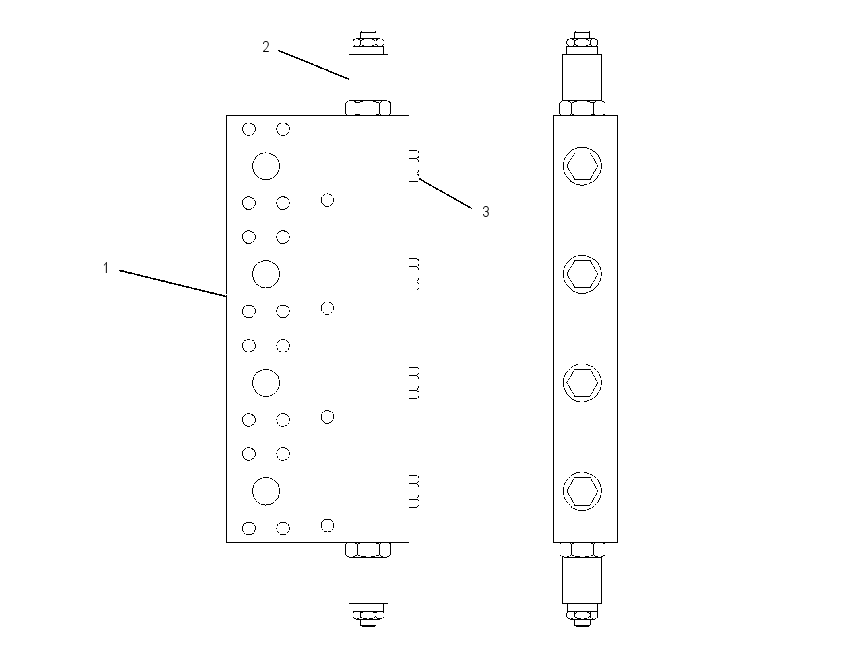 MANIFOLD GP-HYDRAULIC 1760593 CAT