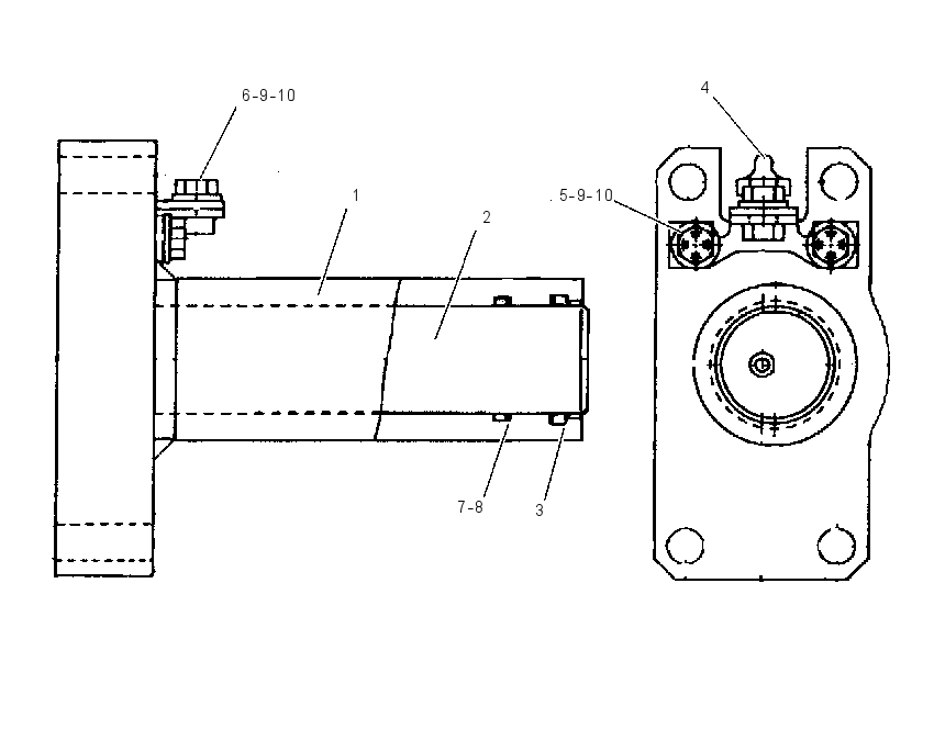 CYLINDER GP-IDLER 1859232 CAT
