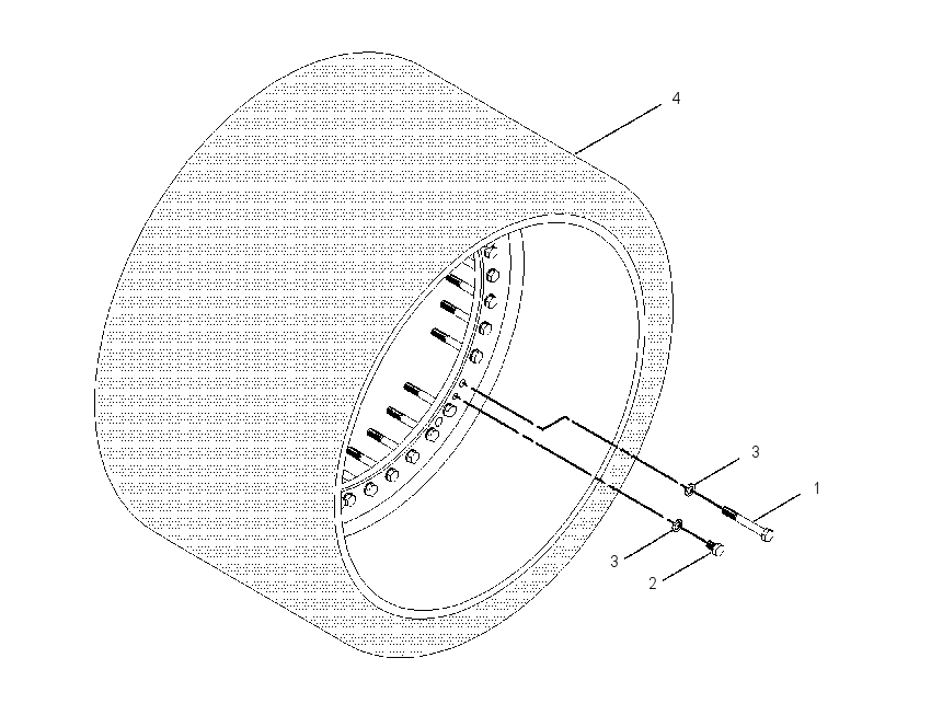 WHEEL & MTG GP-DRIVE 1760823 CAT