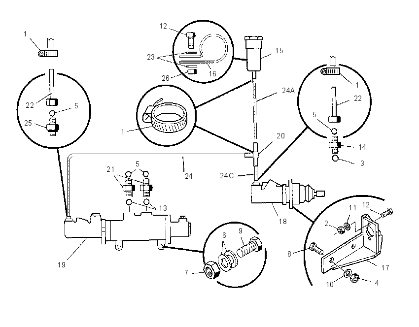 CYLINDER GP-BRAKE 1368544 CAT