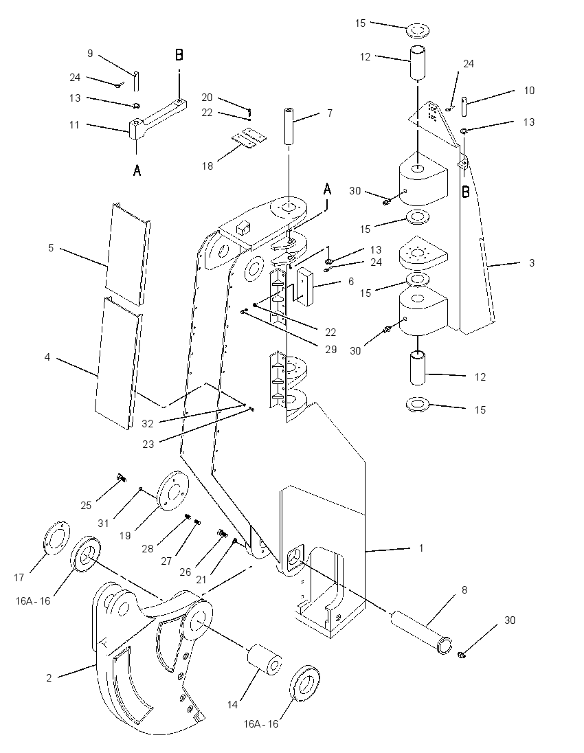 HOUSING GP-SHEAR 1523850 CAT