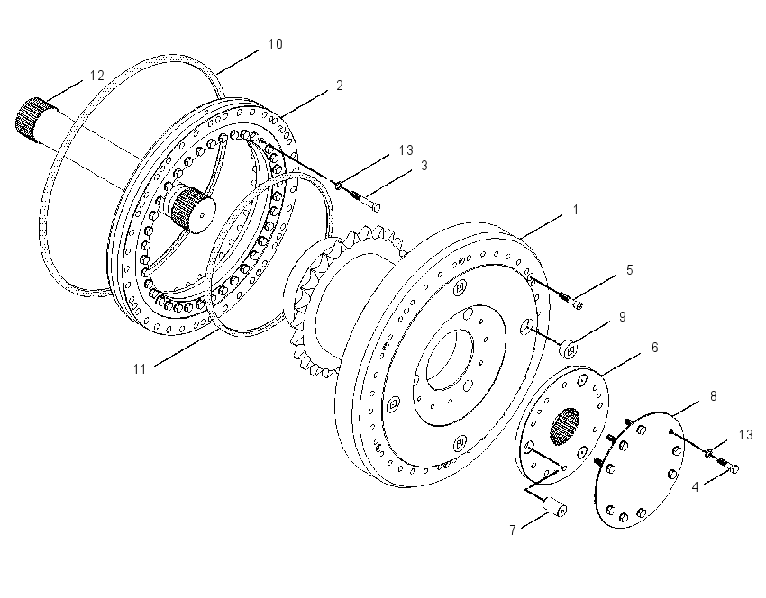 DRIVE GP-WHEEL 1760024 CAT