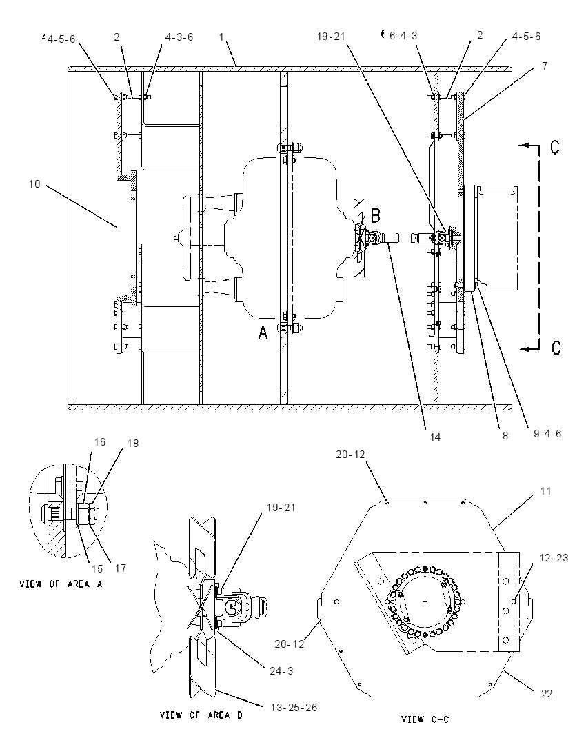DRUM GP-DRIVE & VIBRATORY 1849905 CAT