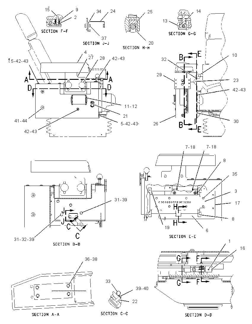 SUPPORT GP-HYDRAULIC CONTROL 1846177 CAT