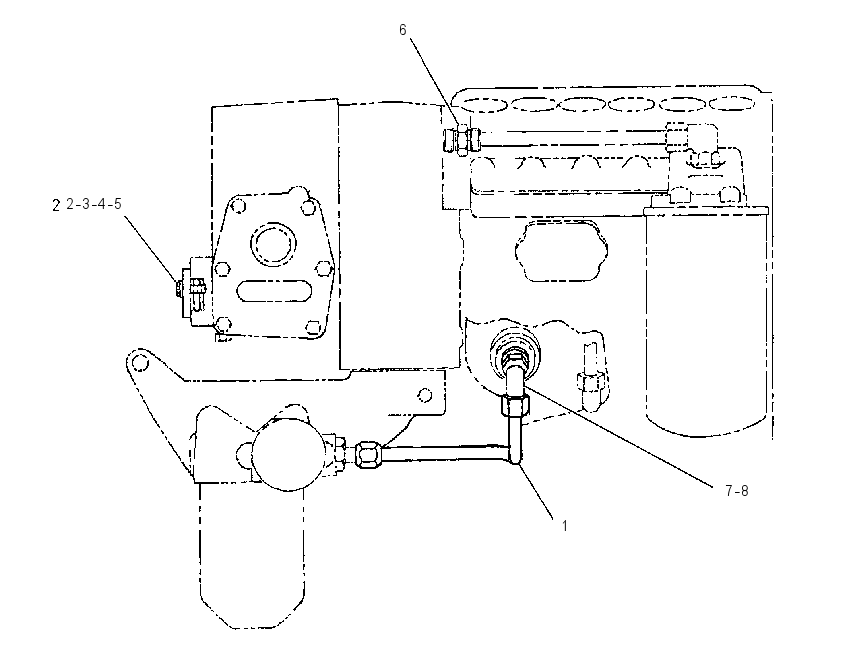 LINES GP-FUEL DRAIN 1862265 CAT