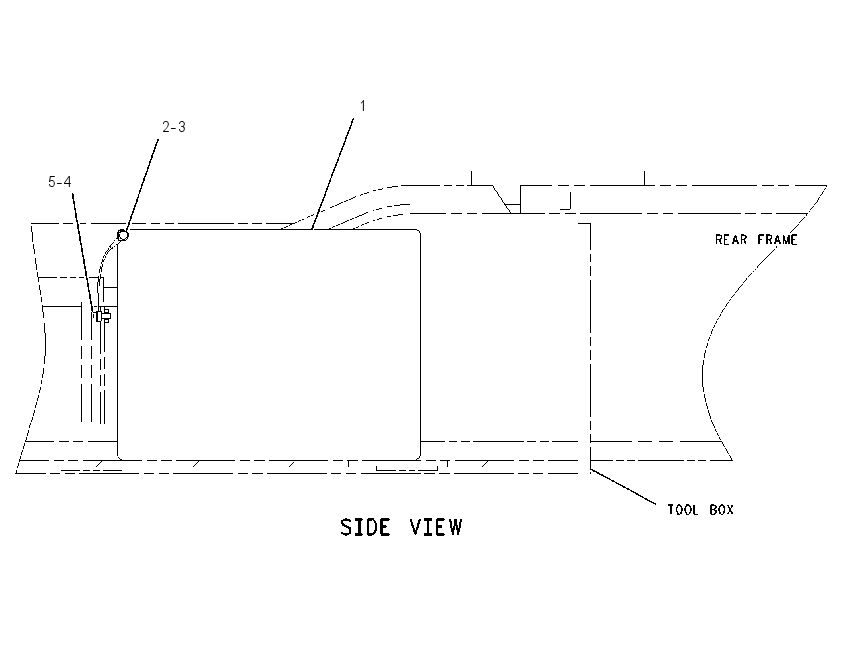 MOUNTING GP-LUBRICATION CHART 1654105 CAT