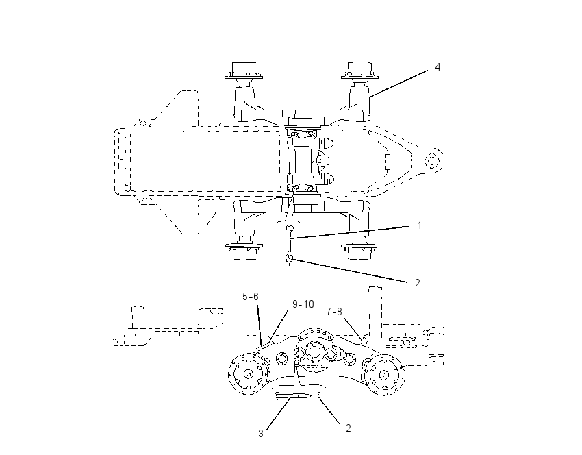 BOGIE & MTG AR-FRONT 1688050 CAT