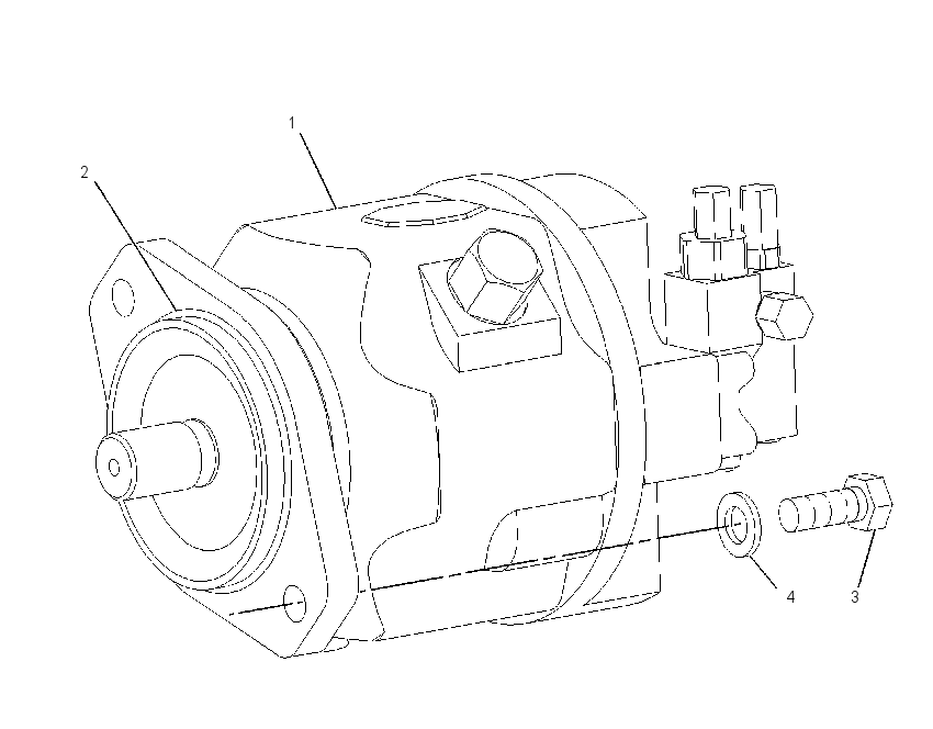 PUMP & MTG GP-STEERING 1489992 CAT