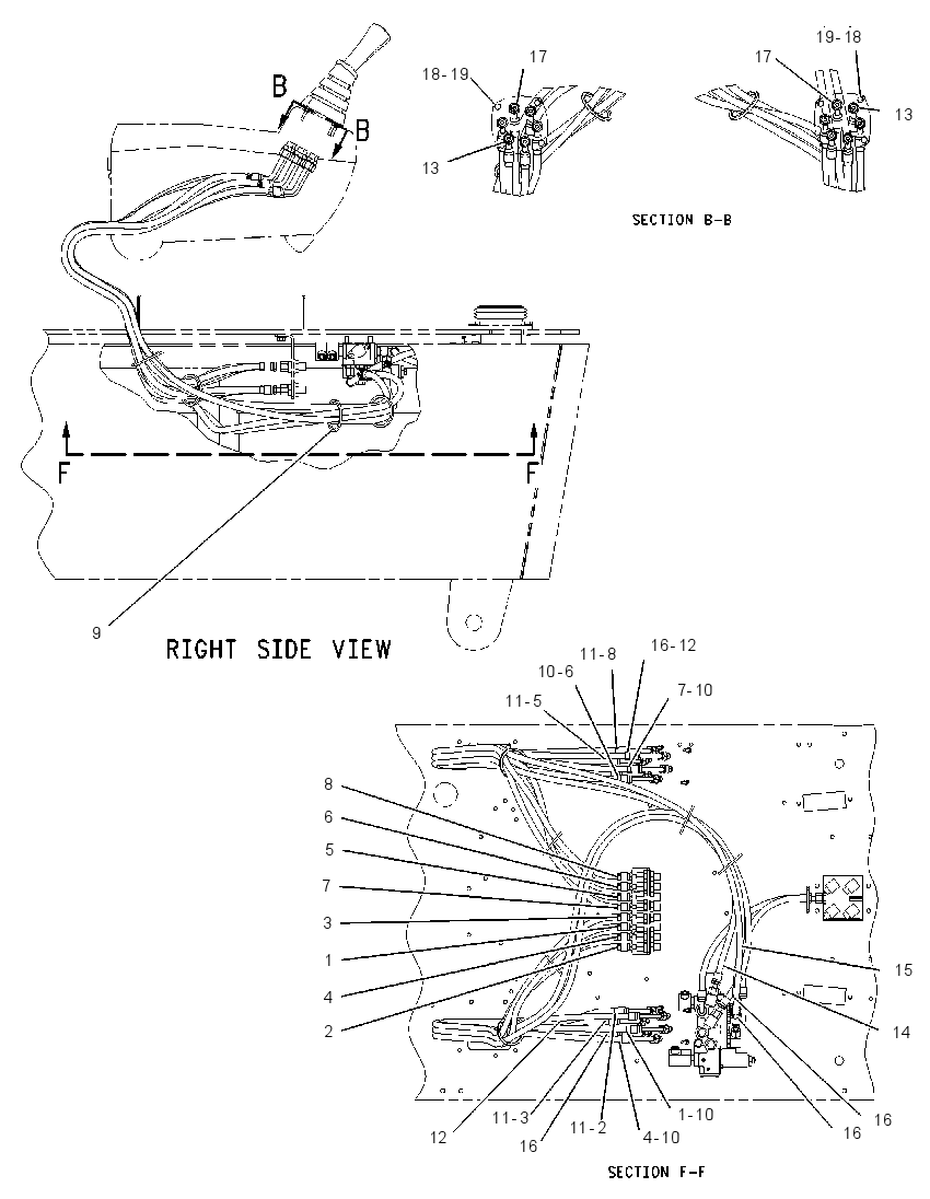 Трубопроводы управляющие 1681974 CAT