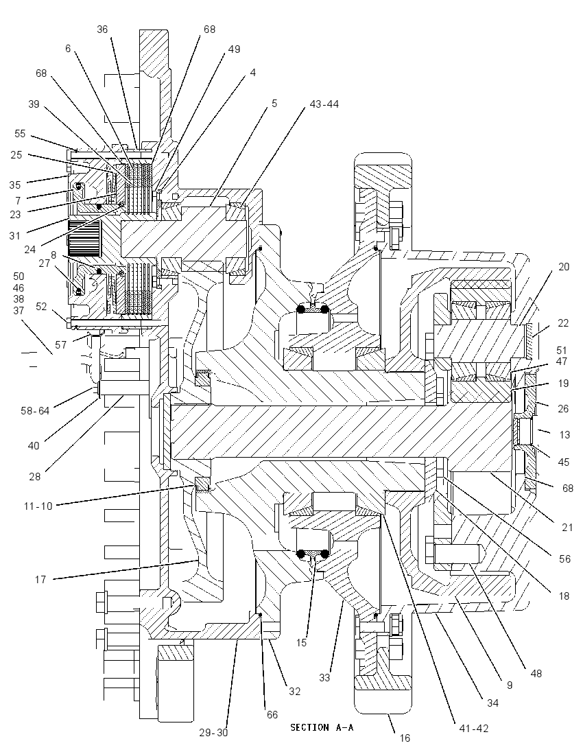 FINAL DRIVE & BRAKE GP 1527492 CAT