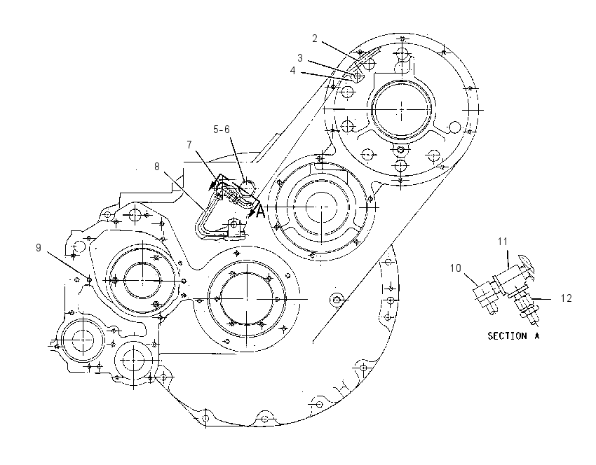 CASE GP-TRANSFER GEAR 3T1420 CAT