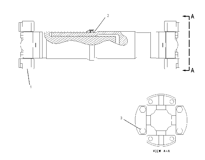 SHAFT GP-MAIN DRIVE 1740084 CAT