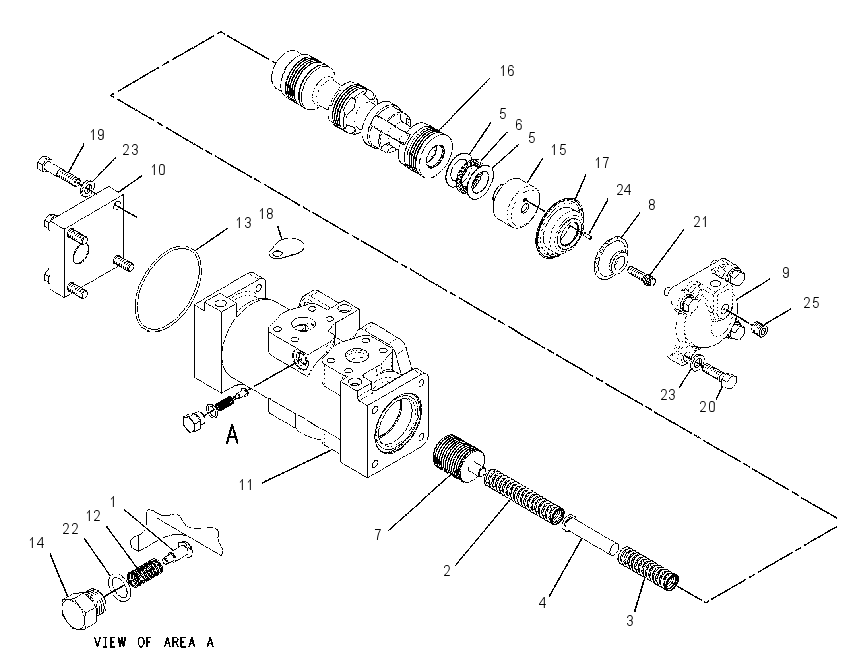 VALVE GP-RETARDER HYD CONTROL 1644216 CAT