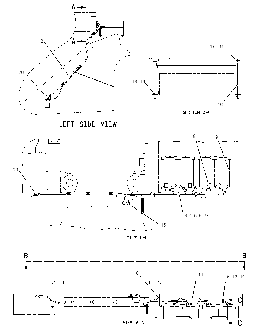 WIRING GP-AUX START RECEPTACLE 1745273 CAT