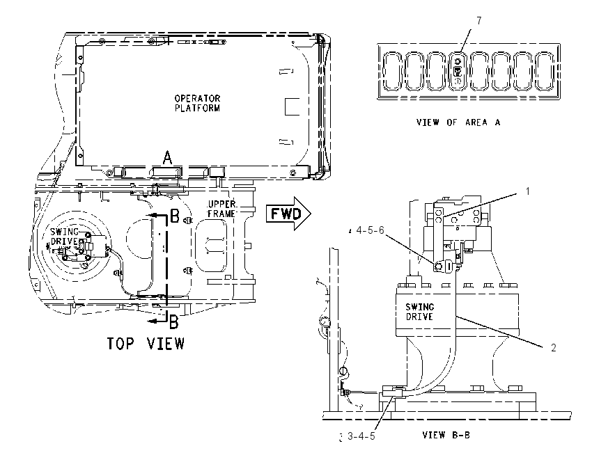 WIRING GP-FINE SWING 1709356 CAT