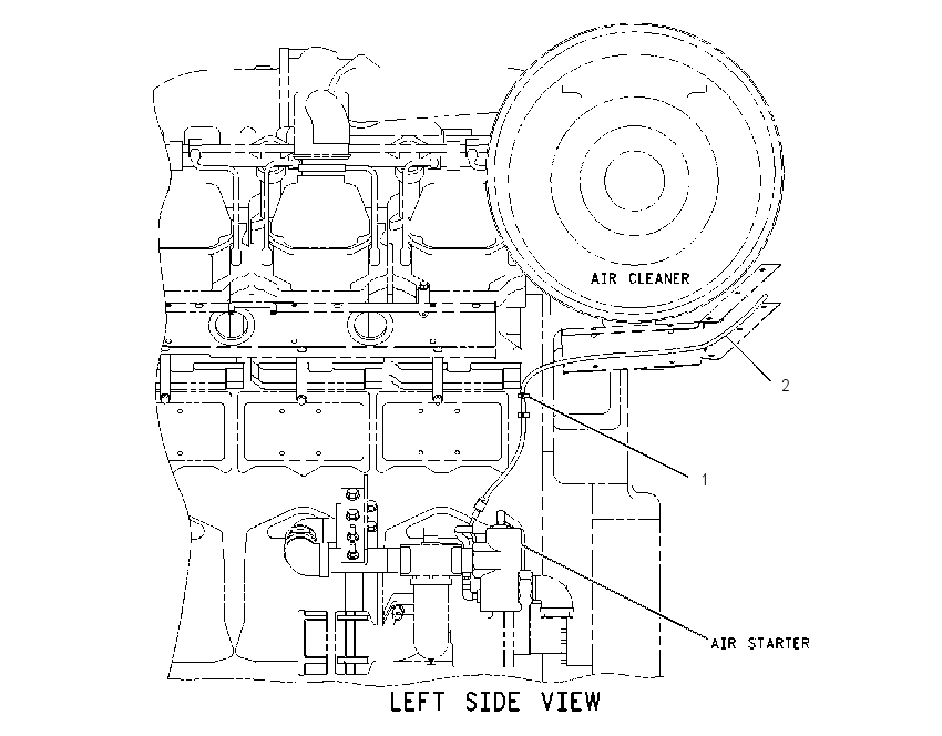 WIRING GP-AIR STARTING 1504199 CAT