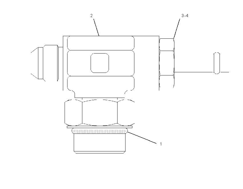 FITTING GP-WATER MANIFOLD 1539717 CAT