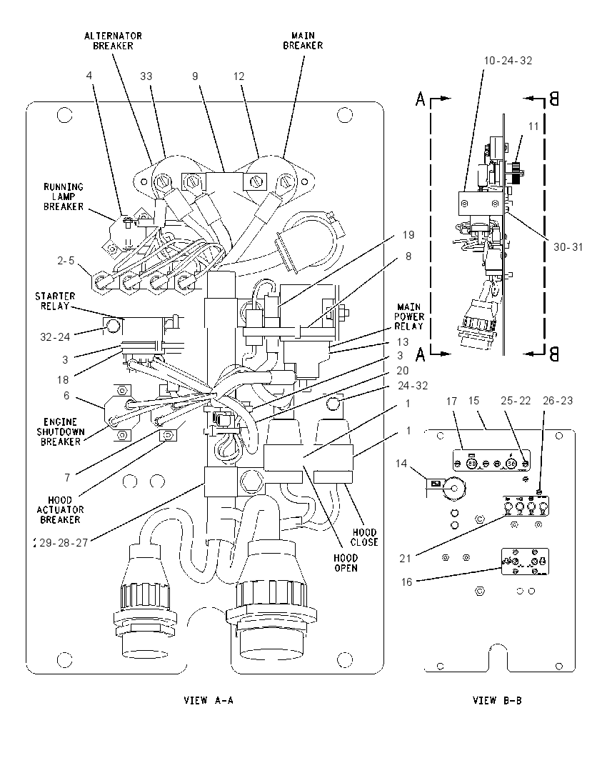 WIRING GP-RELAY PANEL 1375632 CAT