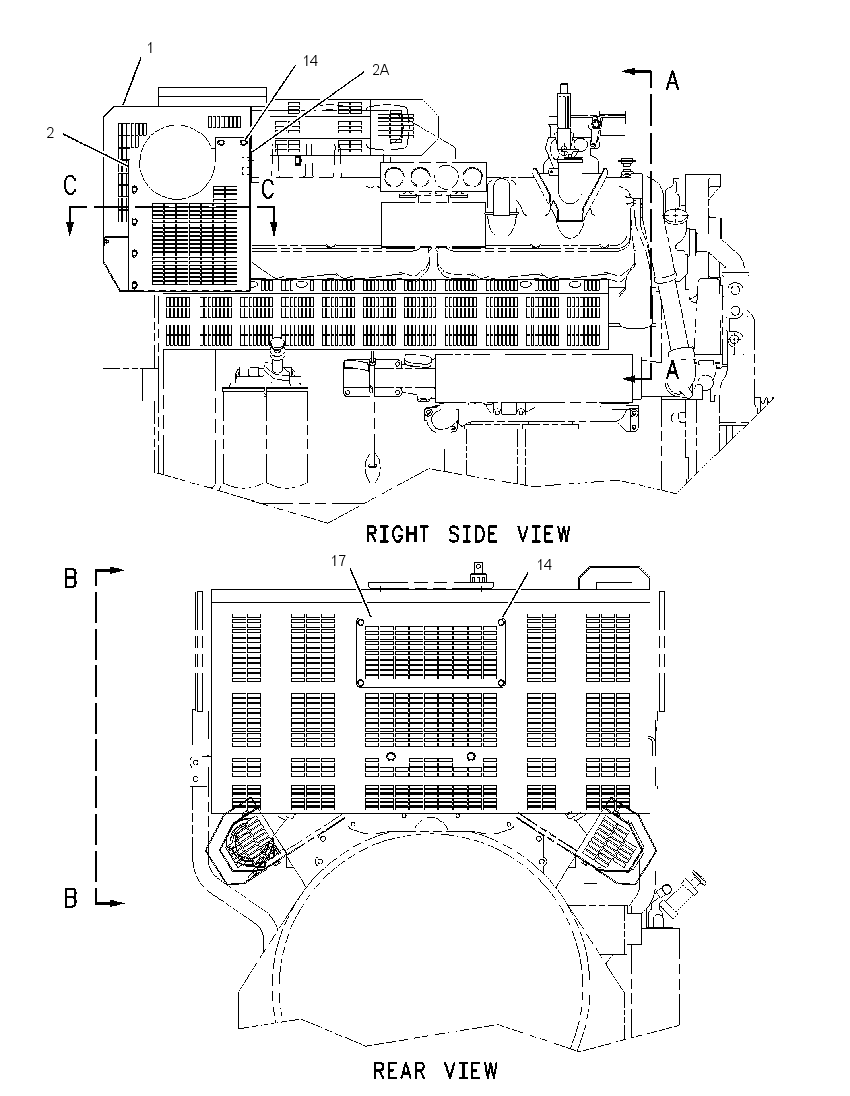 GUARD GP-ENGINE 1550887 CAT