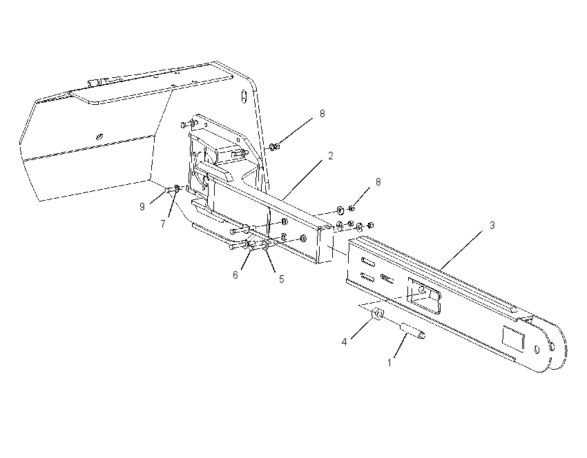FRAME GP-CHAIN ROLLER 1796319 CAT