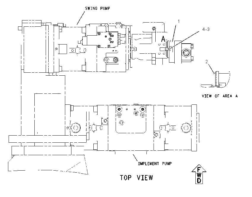 PUMP & MTG GP-PILOT 1344336 CAT