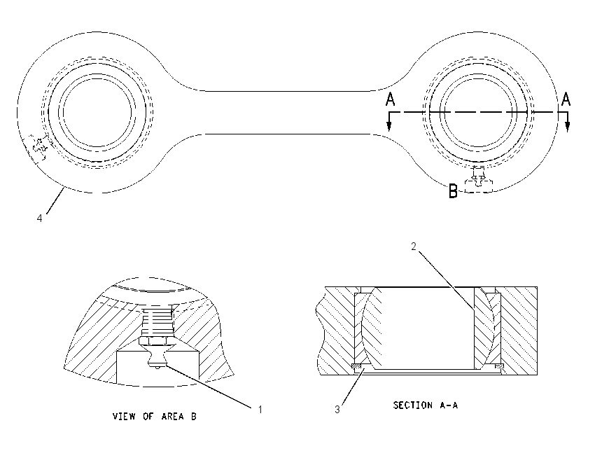 BULLDOZER LINK 1047425 CAT