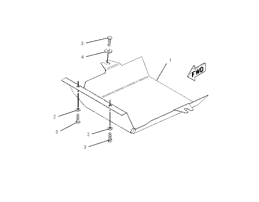 DEFLECTOR GP 1763742 CAT