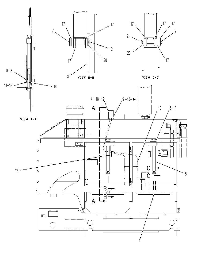 GATE GP-FEEDER 1633217 CAT