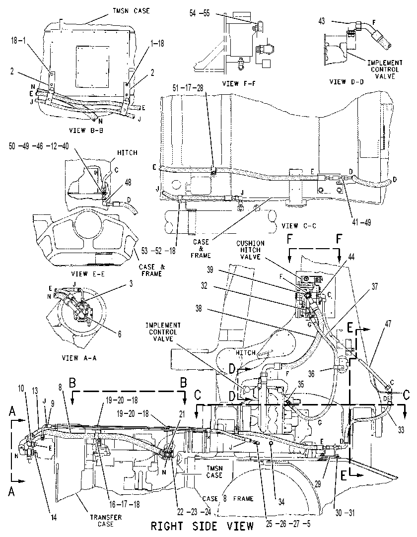 LINES GP-CUSHION-HITCH 1235081 CAT