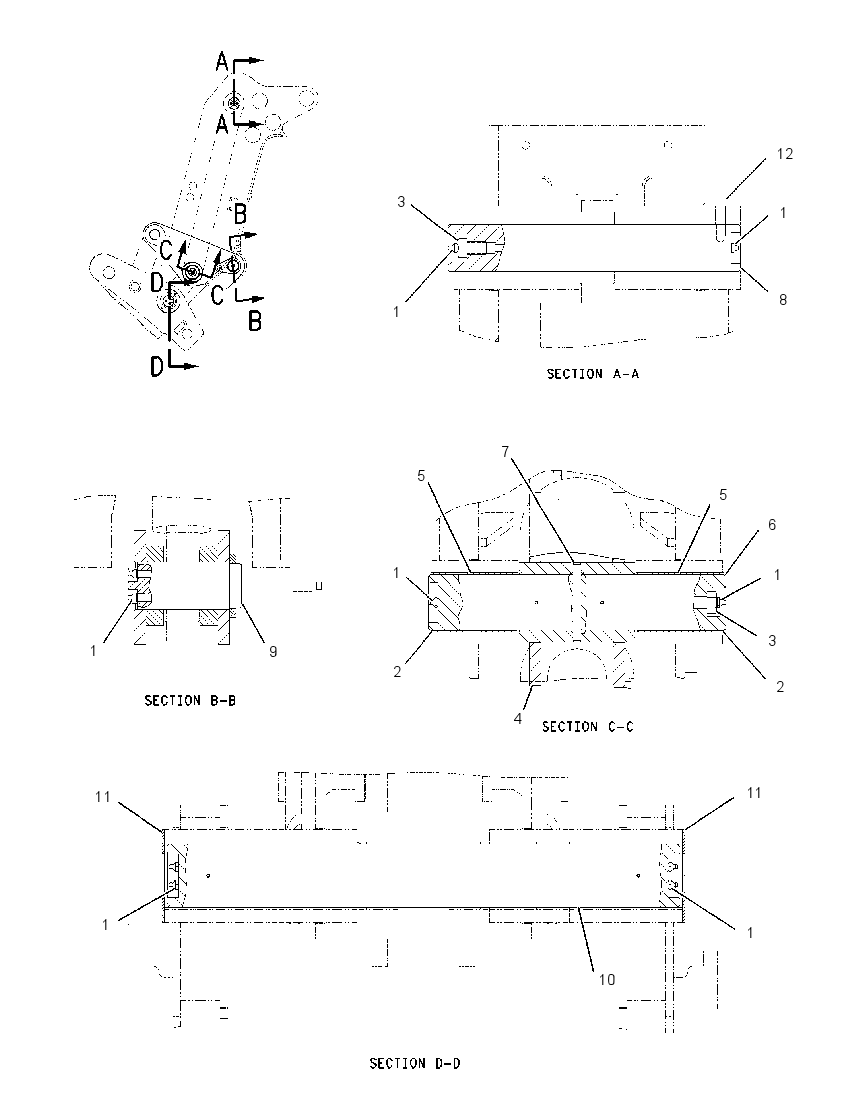LINKAGE GP-WORK TOOL 1776621 CAT