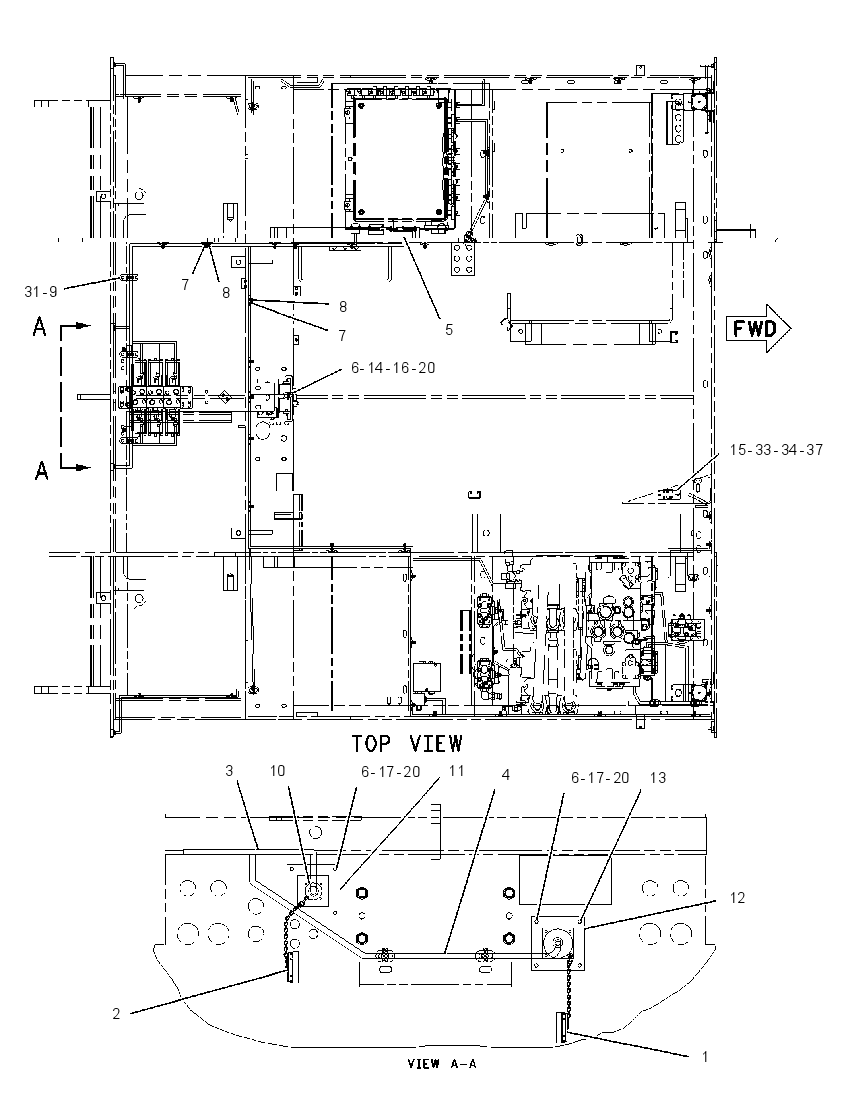 WIRING GP-HYDRAULIC CONTROL 1046587 CAT