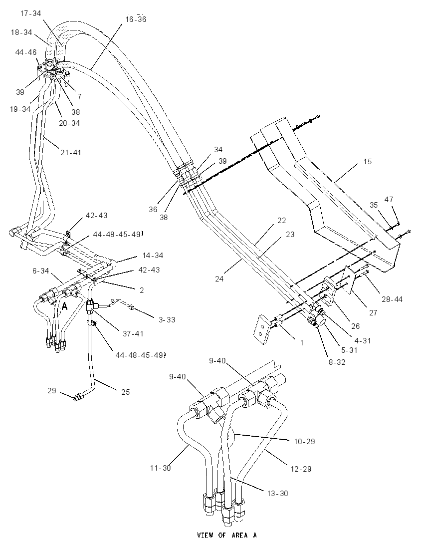 LINES GP-WORK TOOL 1586666 CAT