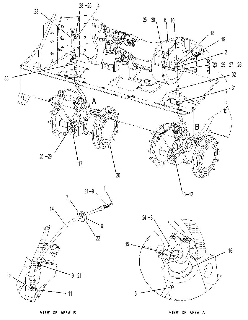 AXLE GP-DRIVE 1832041 CAT