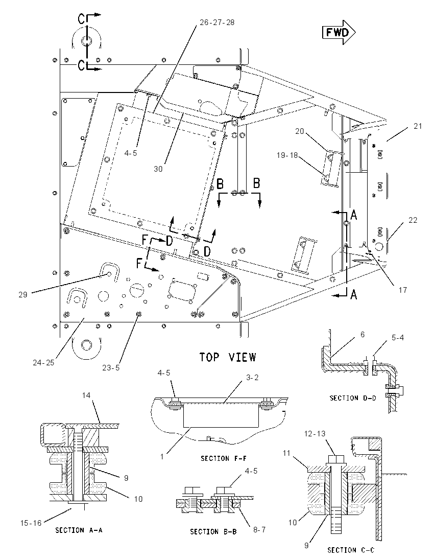 PLATFORM GP-CAB 1694280 CAT