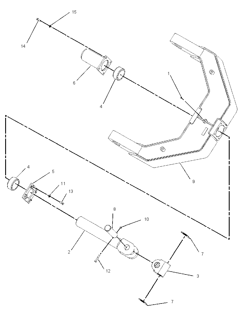 STABILIZER GP-BULLDOZER 1515851 CAT