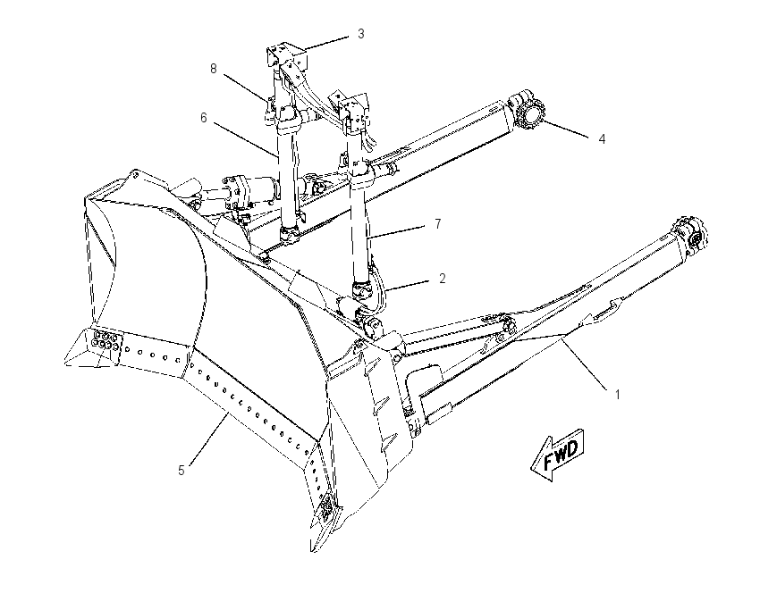 BULLDOZER AR-UNIVERSAL 1634551 CAT