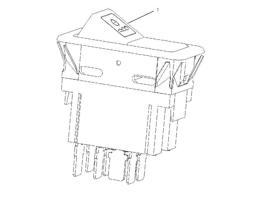 SWITCH GP-RIDE CONTROL 2080546 CAT