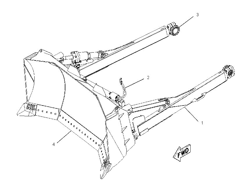 BULLDOZER AR-UNIVERSAL 1634553 CAT