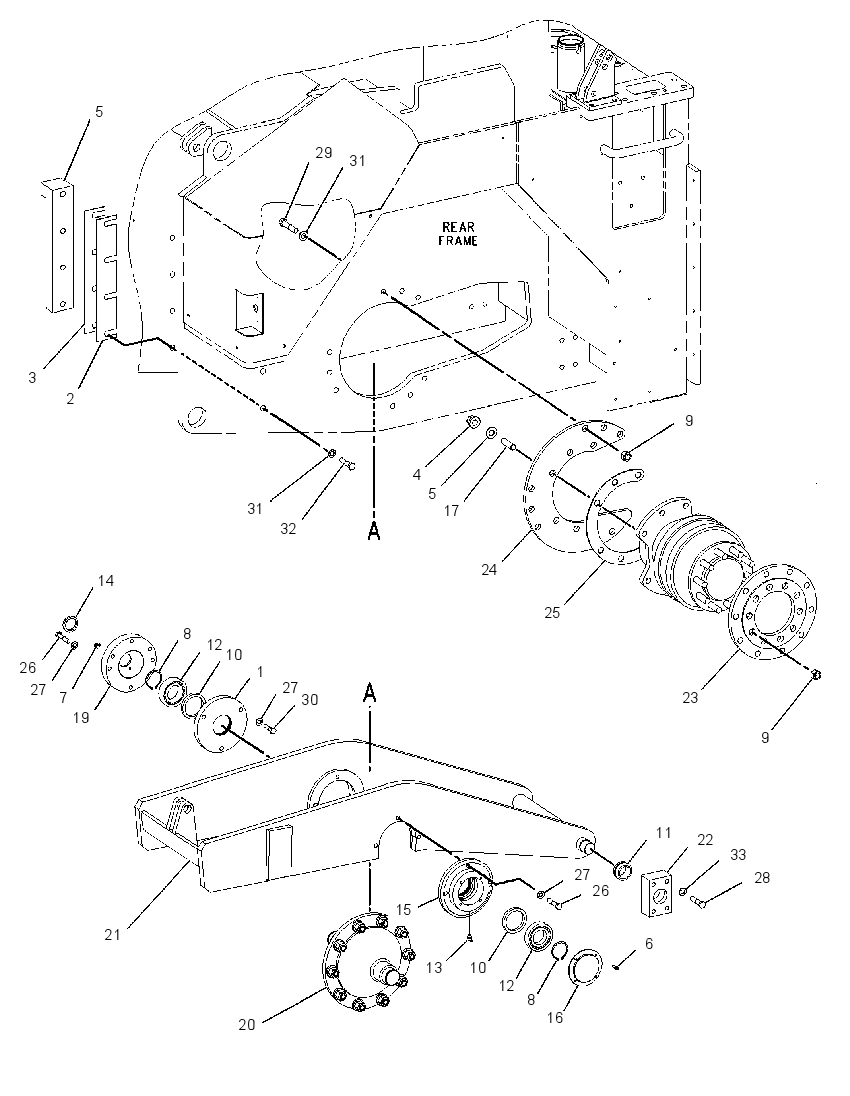 WHEEL GP-REAR 1780424 CAT