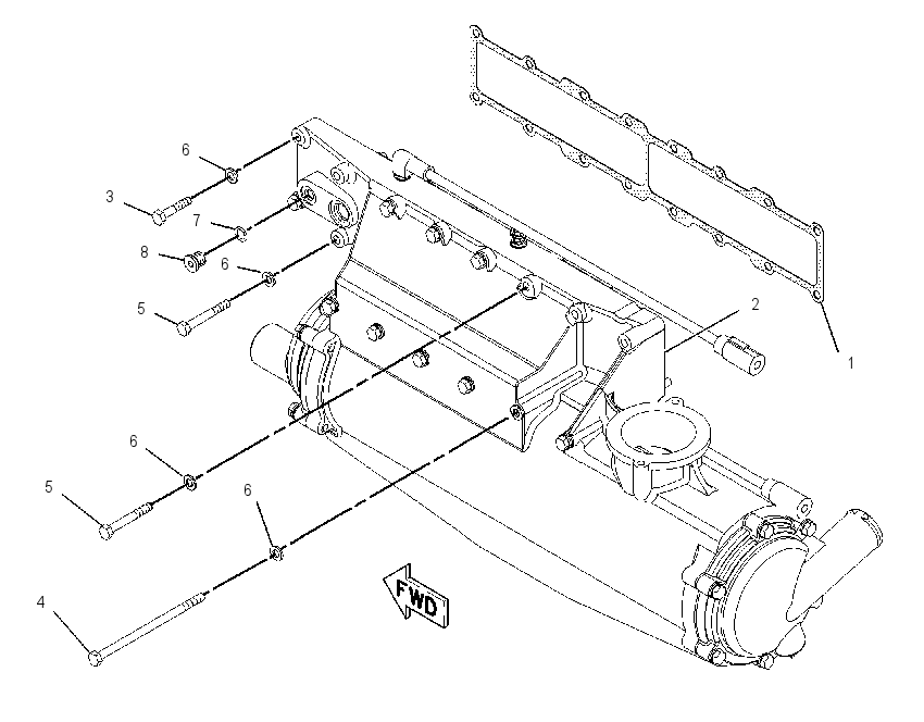 AFTERCOOLER GP-RAW WATER 1729445 CAT