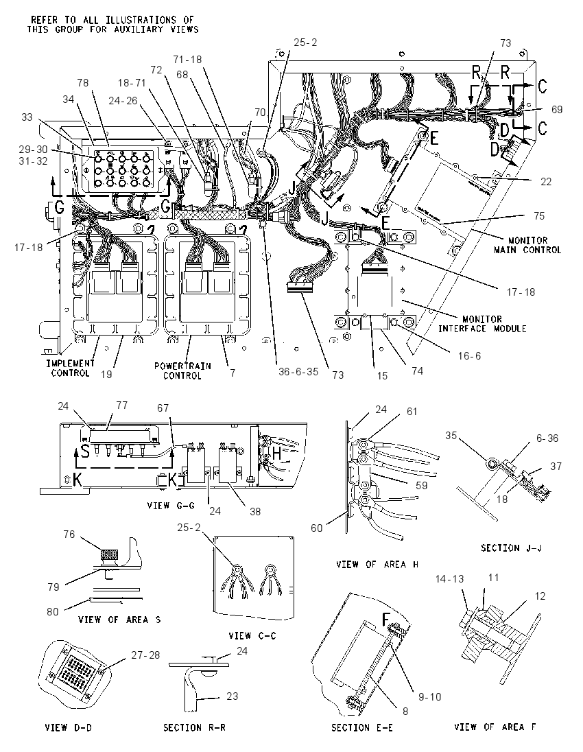 WIRING GP-ELECTRONICS BAY 1738456 CAT