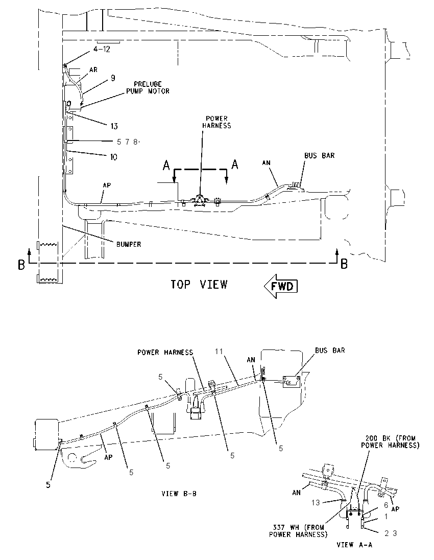 WIRING GP-PRELUBRICATION 1571642 CAT