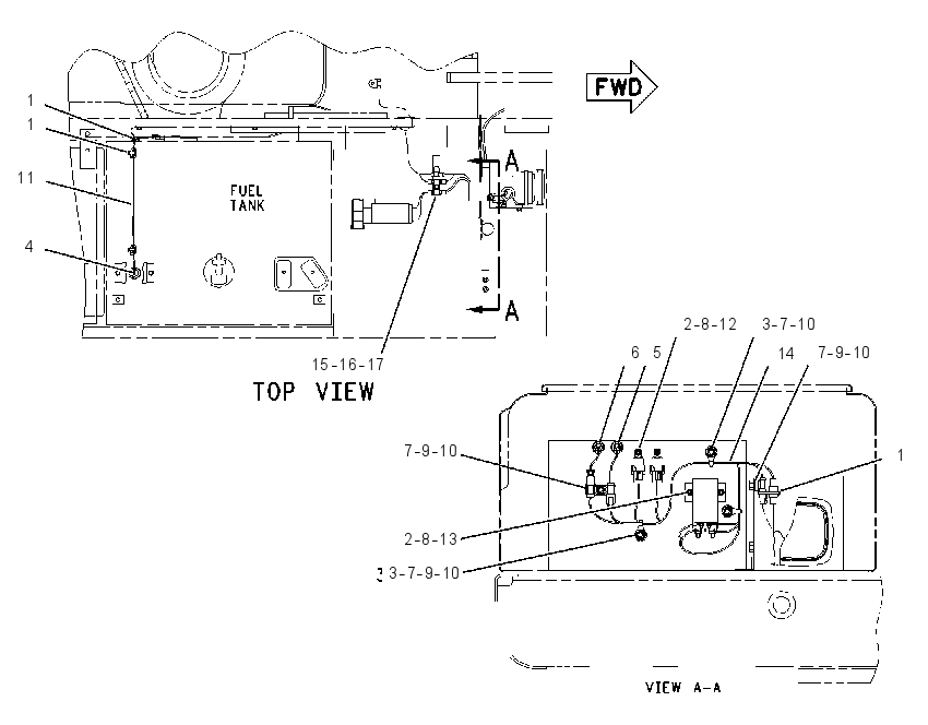 WIRING GP-REFUELING PUMP 1706850 CAT