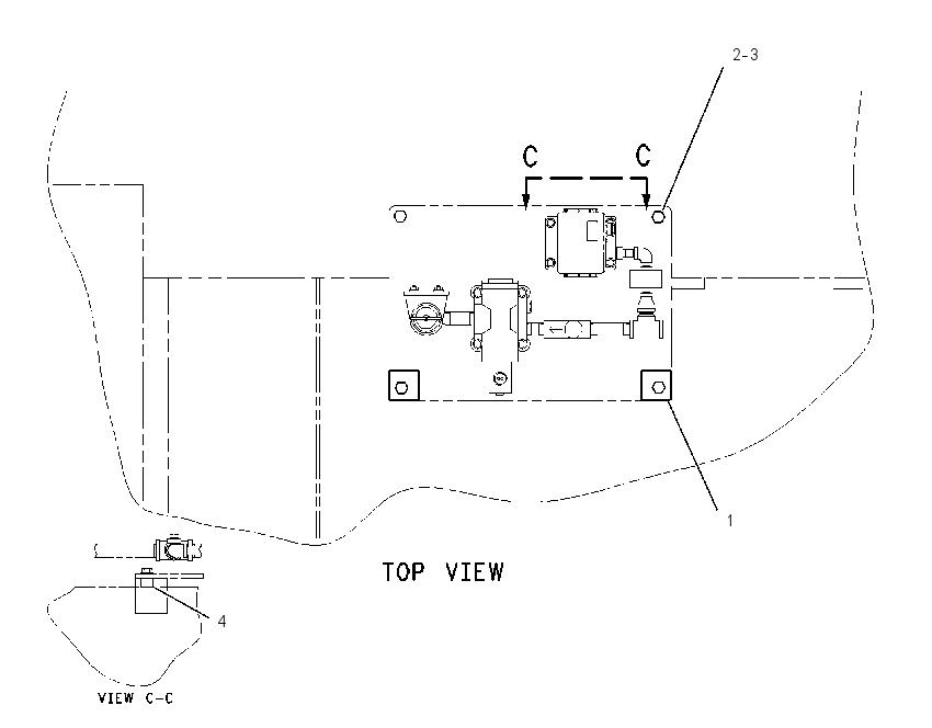 MOUNTING GP-AIR PALLET 1491319 CAT
